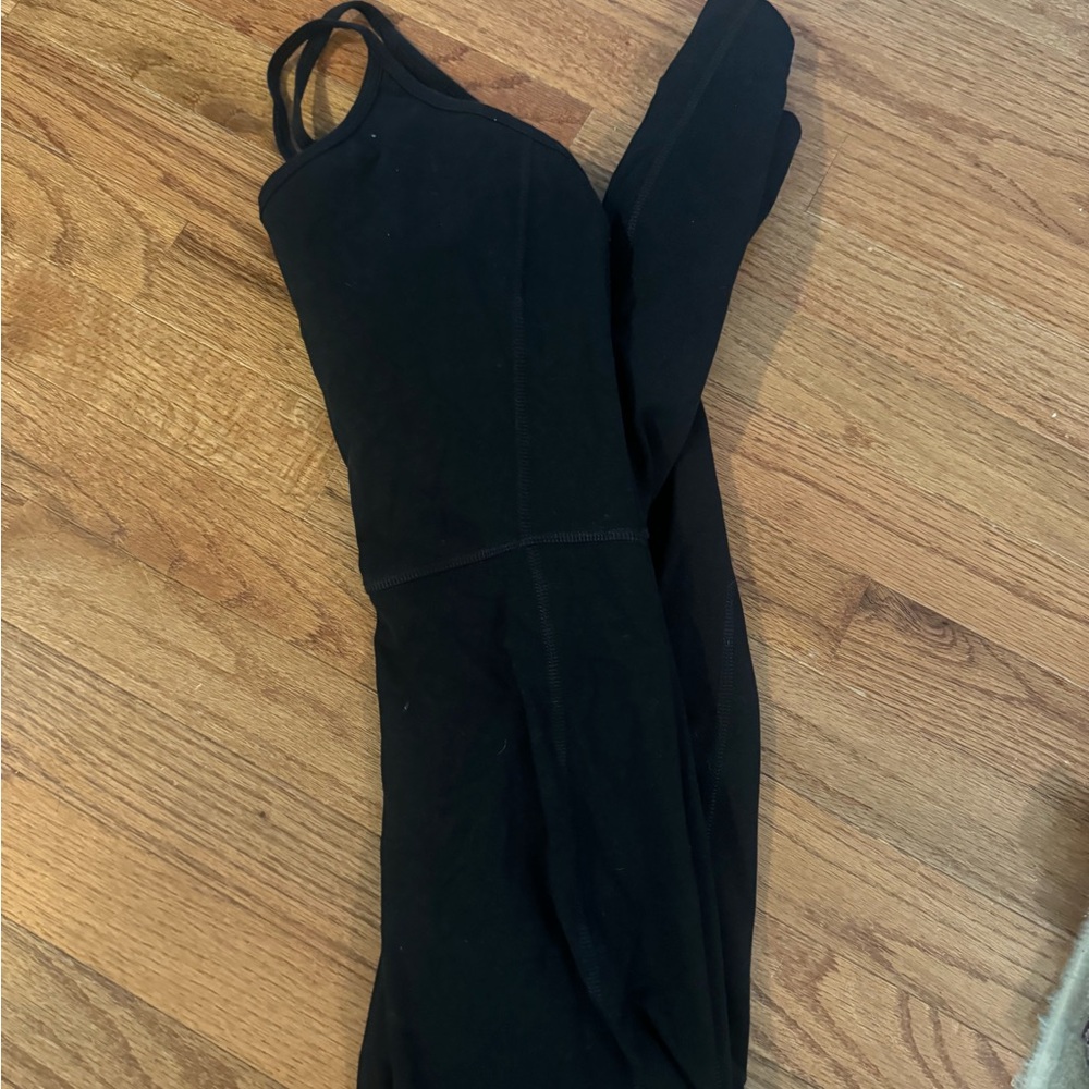Black Sleeveless Jumpsuit